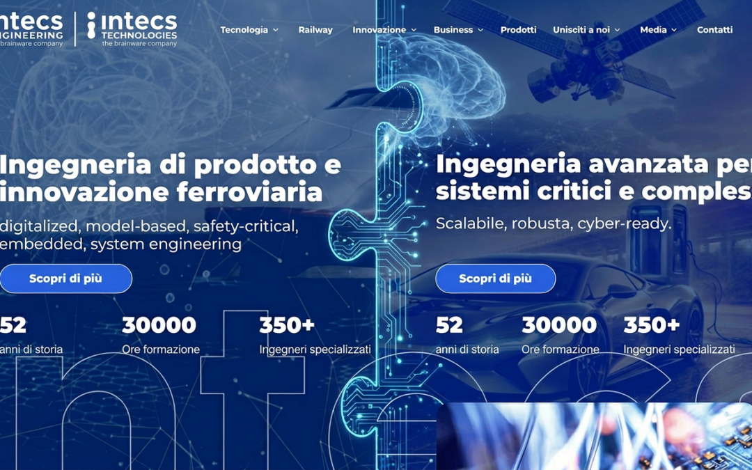 INTECS Engineering: on line il nuovo sito web.